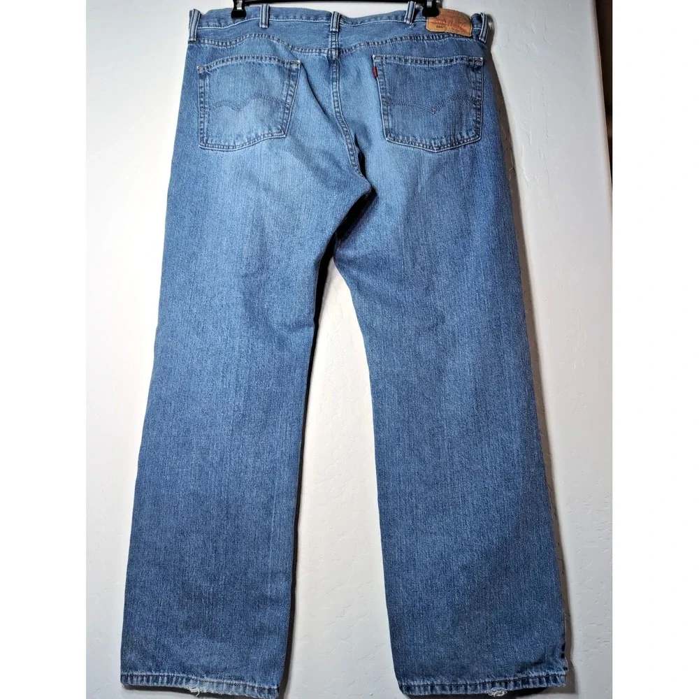 Levi's 559 Men 40 X 32 Western Jeans Distressed Warn In Relaxed Straight Stretch